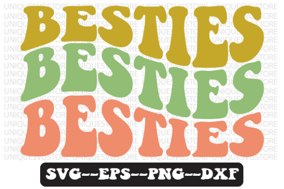Besties Quote Retro Svg Design Review