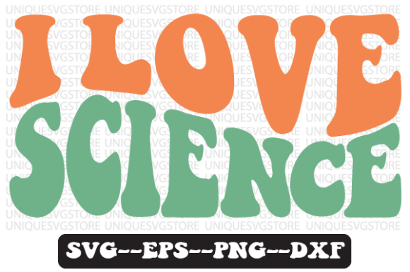 I Love Science Quote Retro Svg Design Review