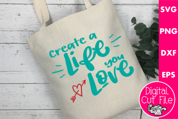 Review: Create a Life You Love SVG for Embroidery