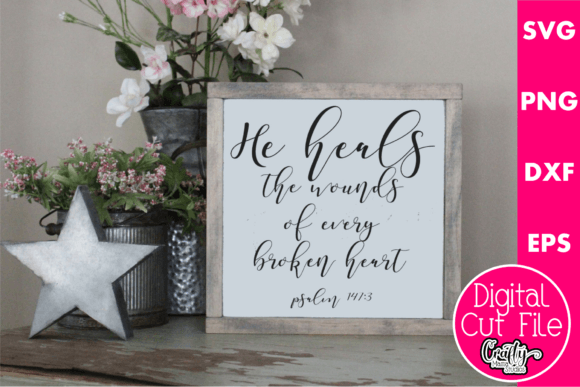 Reviewing He Heals the Wounds for Real Embroidery Projects