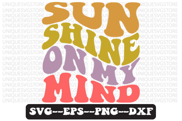 Reviewing Sunshine on My Mind Retro Svg Design for Embroidery