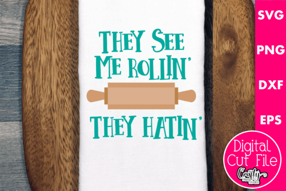 Reviewing They See Me Rollin They Hatin for Embroidery