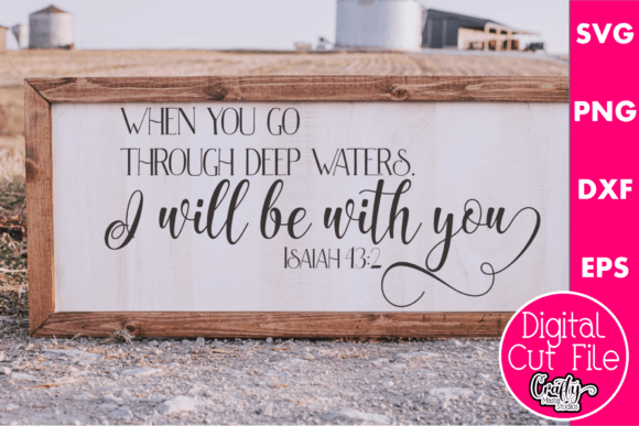 Reviewing When You Go Through Deep Waters for Embroidery